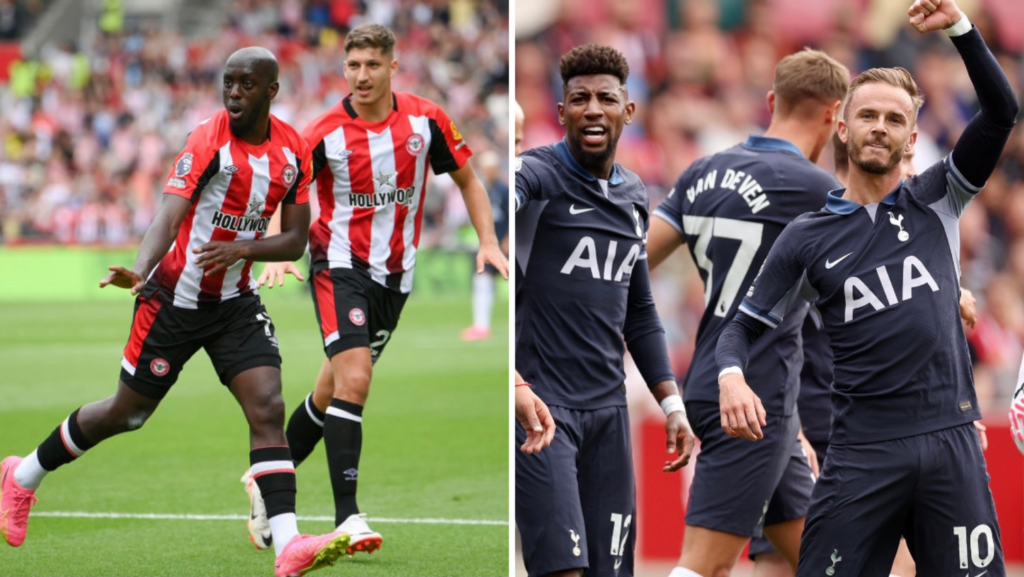 Spurs start post-Kane era with a 2-2 draw at Brentford