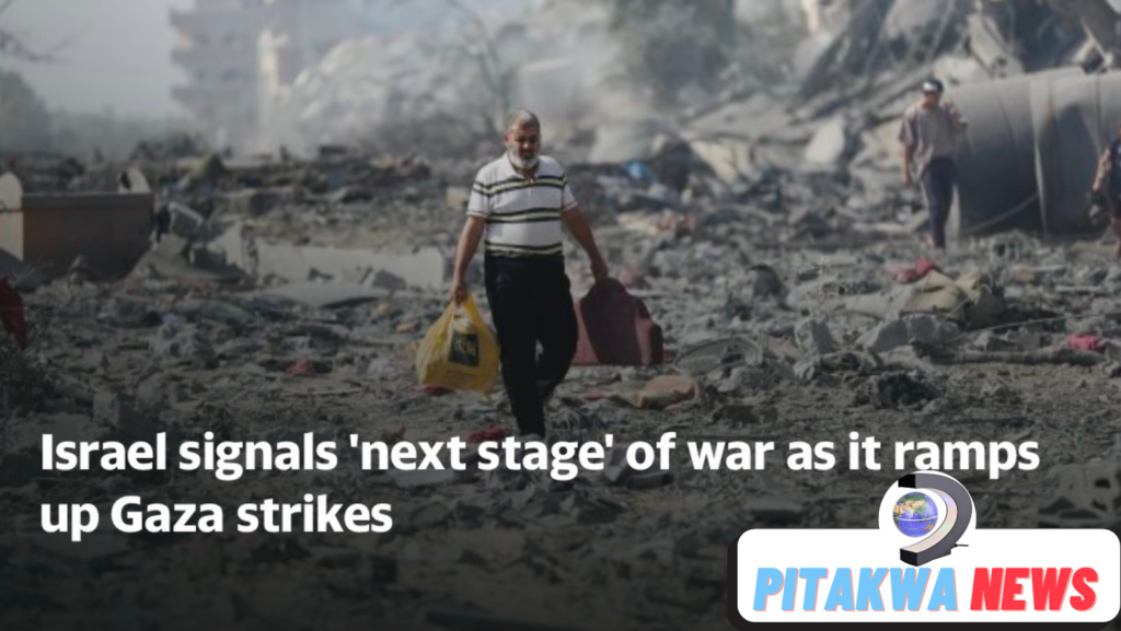 Israel Warns Gaza Airstrikes Will Intensify And Hits West Bank Ahead Of ...