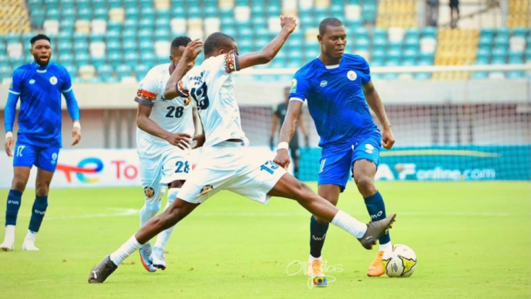 Abdul Aziz Issah Strike Gives Resilient Dream Fc Victory Against Rivers United Inside Port