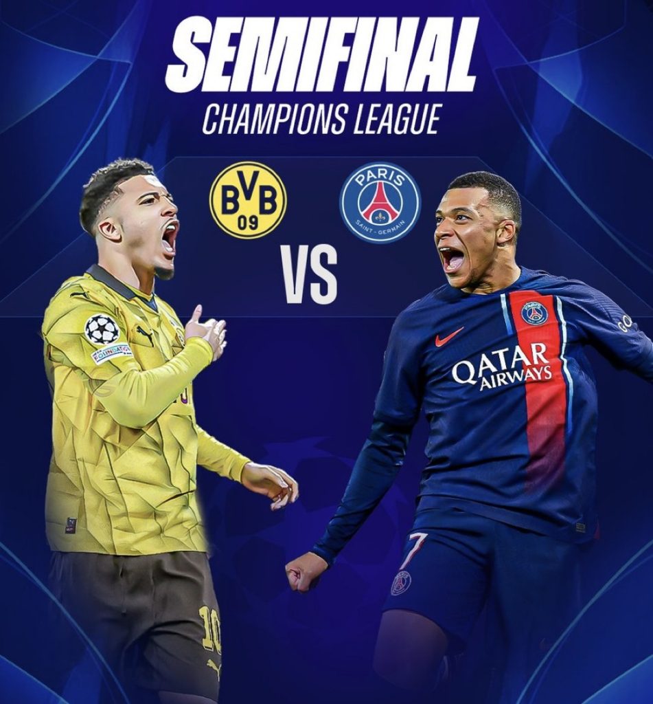 Champions League Semifinal Clash: Borussia Dortmund vs PSG – Inside ...