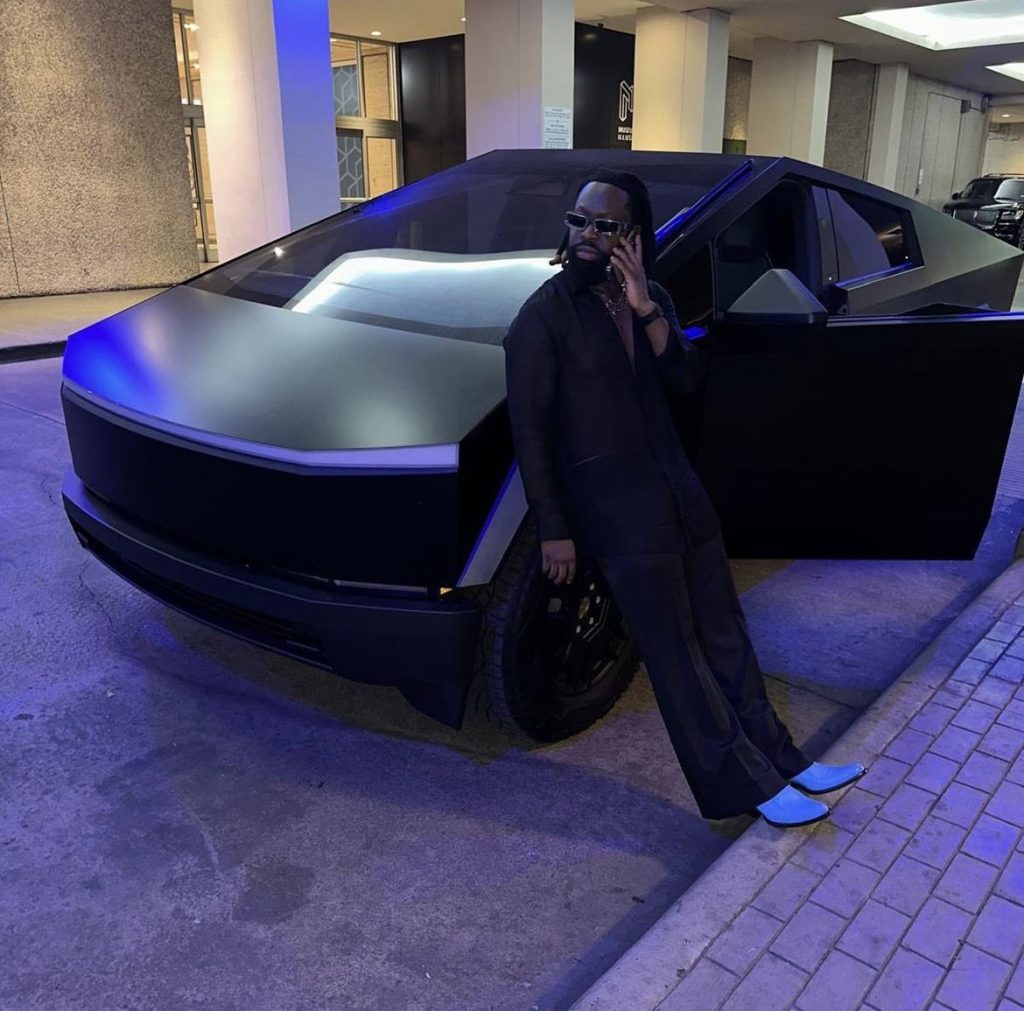 Nigeria Artist Timaya N100M Tesla Cybertruck Purchase – Inside Port ...